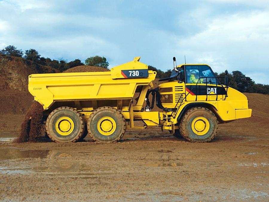  Caterpillar 730 2001 года  (фото 2 из 6)